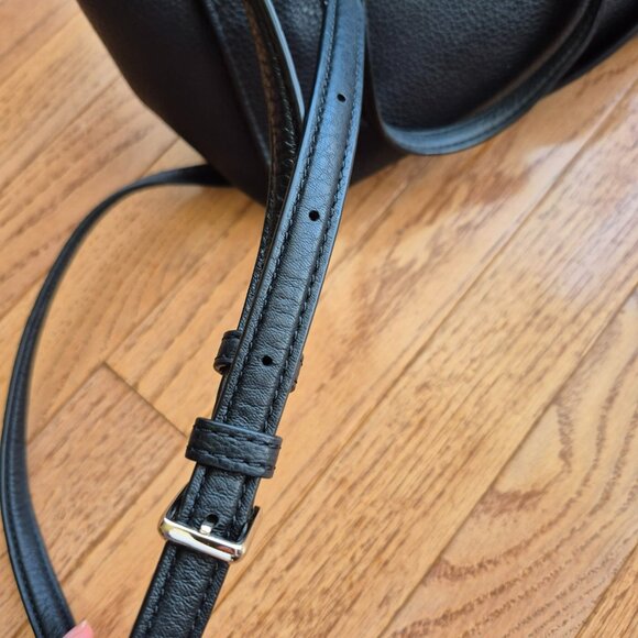 Kate Spade Jackson Medium Satchel Black Pebbled Leather - Picture 7 of 16